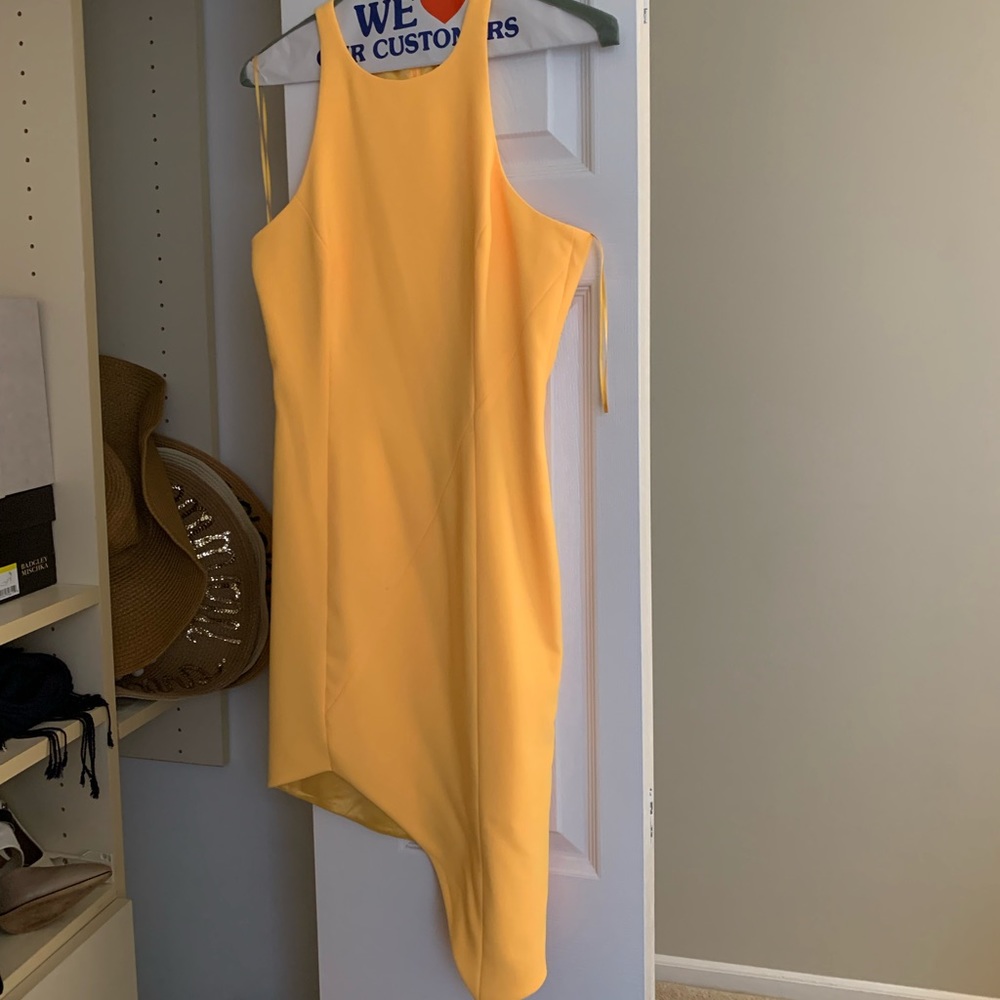 Jay Godfrey size 2 yellow dress